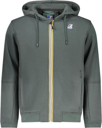 K-Way Sudadera con cremallera Prosper Brushed PC Fleece - Sweatshirts & Hoodies - Hombre - Verde - XL