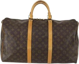 Louis Vuitton Pre-owned Weekend Bags, unisex, Brown, Size: ONE SIZE Pre-owned Keepall bag