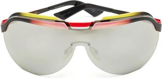 Dior Occhiali da sole a mascherina - Nero