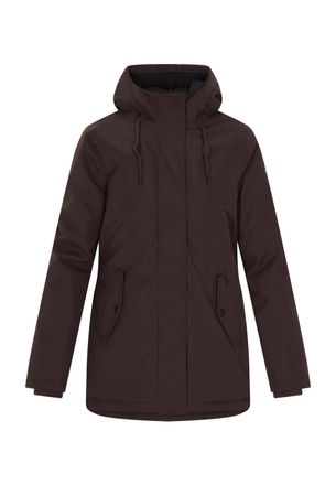 Dreimaster Dreimaster winterjas Dames donkerbruin