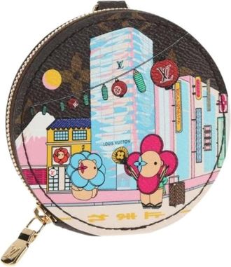 Louis Vuitton Pre-owned Wallets, female, Brown, Size: ONE SIZE Pre-owned Canvas wallets