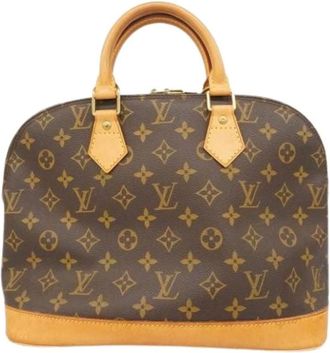 Louis Vuitton Pre-owned Handbags, female, Brown, Size: ONE SIZE Pre-owned Alma PM Handbag