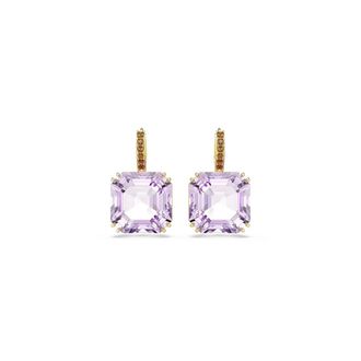 Swarovski Accessoires, Dames, Paars, ONE Size, Millenia Oorhangers
