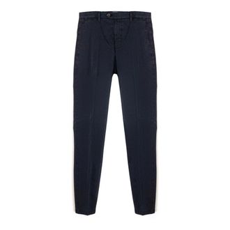 BRIGLIA 1949 Chinos, male, Blue, Size: S Stretch Cotton Chinos