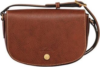 Longchamp &Eacute;pure Leather Crossbody Bag in Brown at Nordstrom