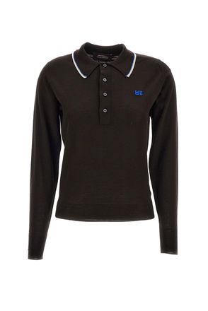 Wales Bonner Brown Wales Bonner Polo Shirt