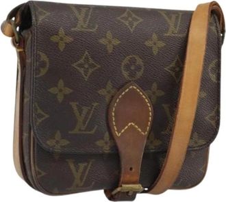 Louis Vuitton Pre-owned Vintage Cross Body Bag - Dames - Vintage Schoudertas - Bruin - ONE Size - Vintage