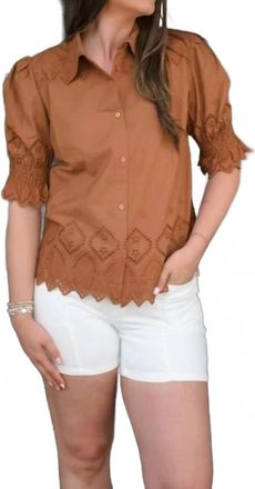 Tolani Mariana Top In Mocha