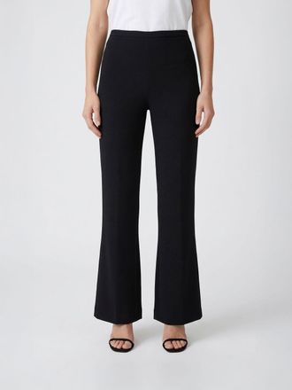 Alberta Ferretti Flared Cr&ecirc;pe Trousers