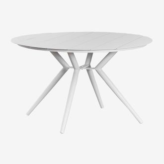 Sklum Sklum - Tavolo Da Giardino Rotondo In Alluminio Valerie