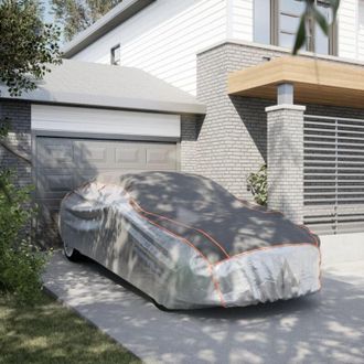 vidaXL Funda Completa Coche Sedan Protecci&oacute;n Al Granizo Xxl Gris/plata Vidaxl