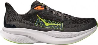 Hoka One One Mens Mach 6 Running Shoes In Gravel / Asphalt Grey