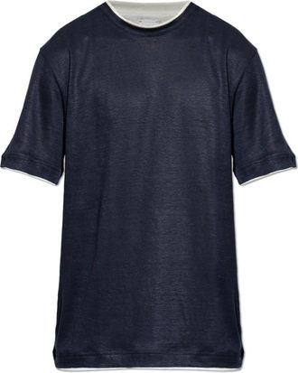 Eleventy Uomo, Top, Blu, M, new