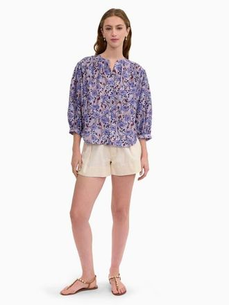 Rebecca Taylor Daphne Blouse in Iris Multi at Nordstrom, Size X-Small