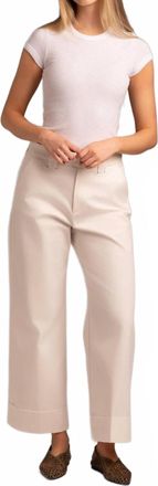 Mason's Studio Crop Pants In White