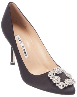 Manolo Blahnik Hangisi 90 Satin Pump