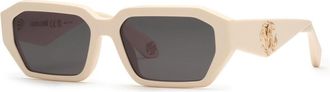 Roberto Cavalli SRC113 09X7 Mens Sunglasses White Size 57