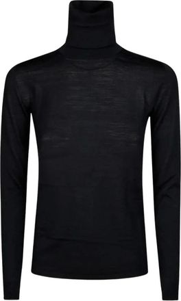 Max Mara Trui met col - Dames - Coltruien - Zwart - XS - Truien & Vesten