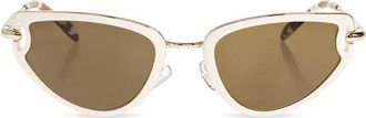 Tory Burch Ty 6115 Zonnebril - Dames - Zonnebrillen - Bruin - 53 MM - Accessoires