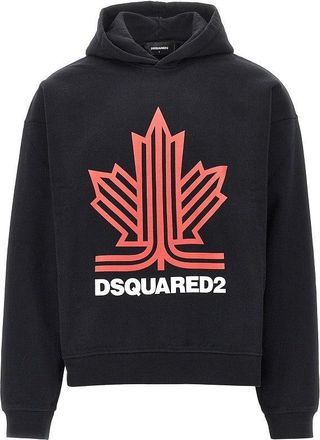 Dsquared2 Felpa con cappuccio Ski Leaf Man XL