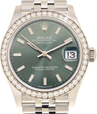 Rolex Datejust 31 Automatic Diamond Ladies Watch 278384GNSJ