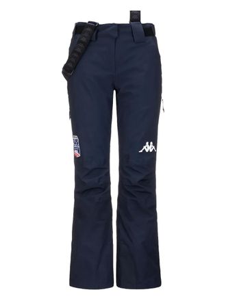 Kappa asdjustable dtraps logo trousers - Blue