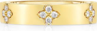 Roberto Coin Love in Verona Diamond Band Ring in D0.15 18Kyg at Nordstrom, Size 6.5