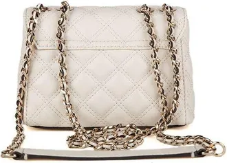 Guess Womens Shoulder Bag Bone Polyurethane Shoulder-bags