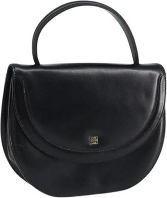 Givenchy Pre-owned Handbags, female, Black, Size: ONE SIZE Pre-owned Leather Handbag