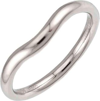 Tiffany & Co. Platinum Platinum 950 Band Ring (Pre-Owned)