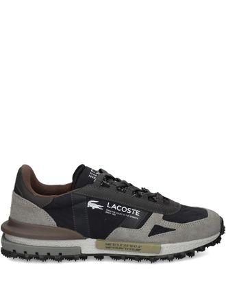 Lacoste Elite Active leather panelled sneakers - men - Other Materials/Leather/Fabric/Fabric - 9.5 - Black