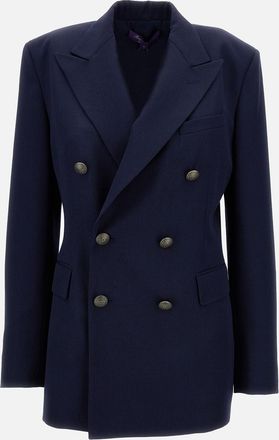 Ralph Lauren Collection Ramona Blazer In Lana