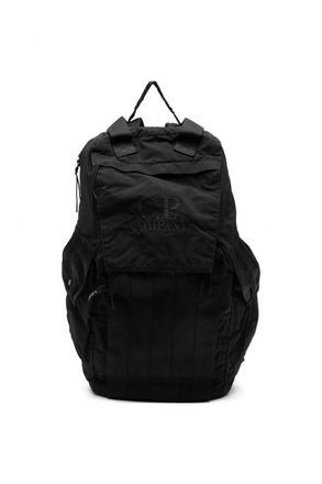 C.P. Company BRANDED BACKPACK Size: OS, colour: BLACK