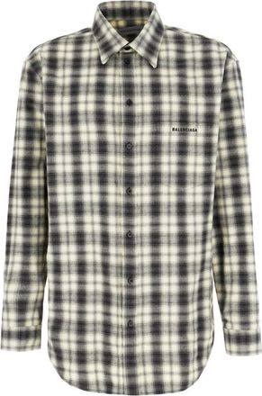 Balenciaga Regular Fit Shirt - Heren - Casual Overhemden - Veelkleurig - L - Katoen - Overhemden