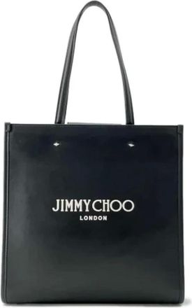 Jimmy Choo London Pre-owned Tote Bags, female, Black, Size: ONE SIZE Pre-owned Leather totes