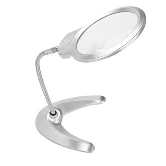 OEM Lupa Plegable Ajustable Con Soporte, Lupa De 2x/5x Con Doble Lente, Lupa De Mesa/escritorio Con 2 Luces Led Para Lectura, Bordado, Exploraci&oacute;n Y Repar