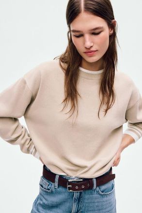 H&M Layered-look Jumper in Beige at Nordstrom, Size Xx-Large