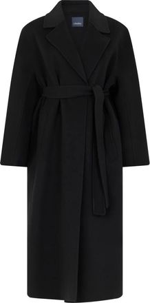 Max Mara Dames, Mantels, Zwart, Maat: XS Wol