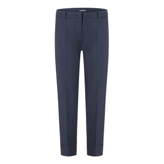 Cambio Cambio, Cropped Trousers, female, Blue, Size: 3XL Cropped Trousers