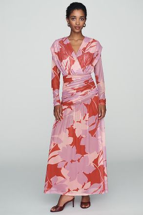 Hutch Tyra Long-Sleeve Midi Dress