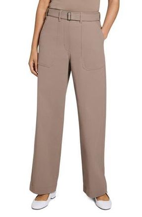 Theory Cotton Blend Utility Pants in Walnut at Nordstrom Rack, Size 00