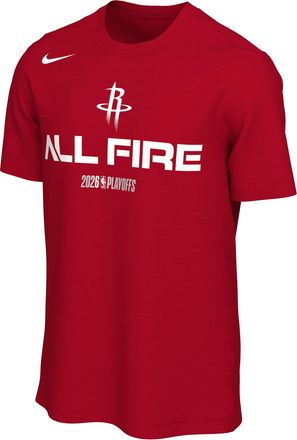 Nike Houston Rockets Nike Mens Basketball T-Shirt in Red | JF1827-657