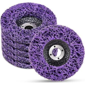 OEM Discos De Limpieza Para Muelas Abrasivas - Para Tratamiento De Superficies O Eliminaci&oacute;n De Pintura - 125 X 22 Mm - Paquete De 5