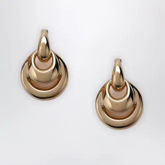 Panconesi Gold-Tone Blow Up Drop Earrings