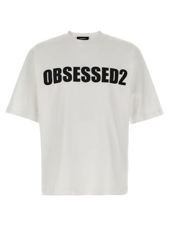 Dsquared2 White Printed T-shirt