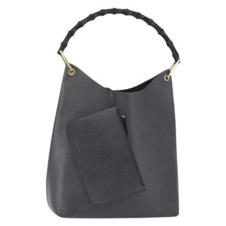 Gucci Pre-owned Handbags, female, Black, Size: ONE SIZE Pre-owned Vintage Shoulder Bag
