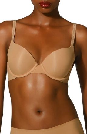 Wolford 3W Underwire Push-Up Bra in Fairly Light at Nordstrom, Size 38C