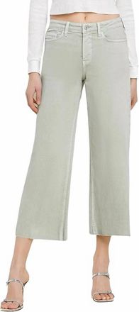 Flying Monkey Olivia Wide Leg Pants In Sage