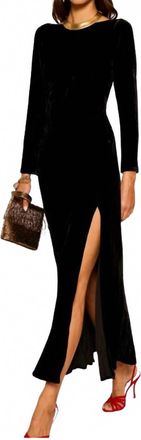 Rixo Devina Dress In Black