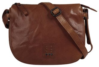 Spikes & Sparrow Umh&auml;ngetasche SPIKES & SPARROW, Damen, Gr. B/H/T: 24cm x 20cm x 9cm onesize, braun (cognac), Leder, vintage, Taschen Umh&auml;ngetasche, echt Leder